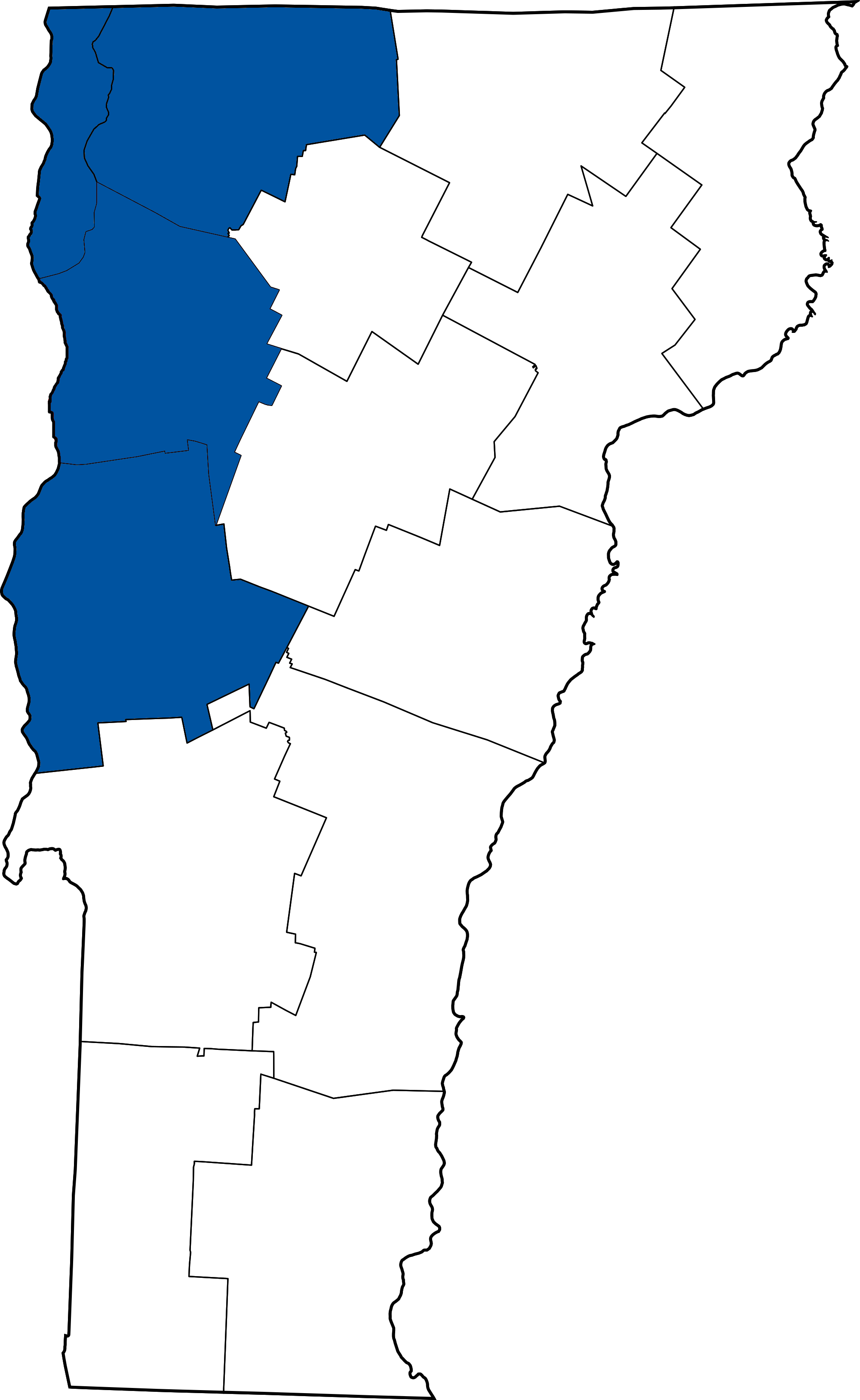 HomeShare Vermont coverage area
